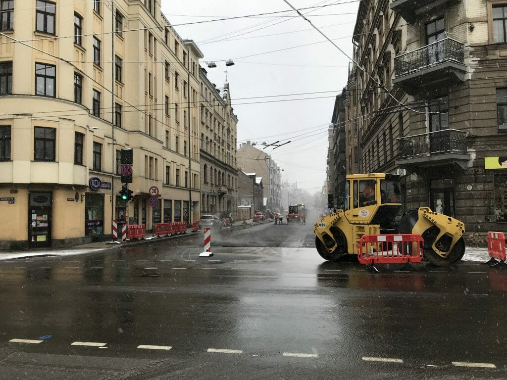 Bruņinieku ielas seguma atjaunošana (Bruņinieku iela) - Road - construction photos