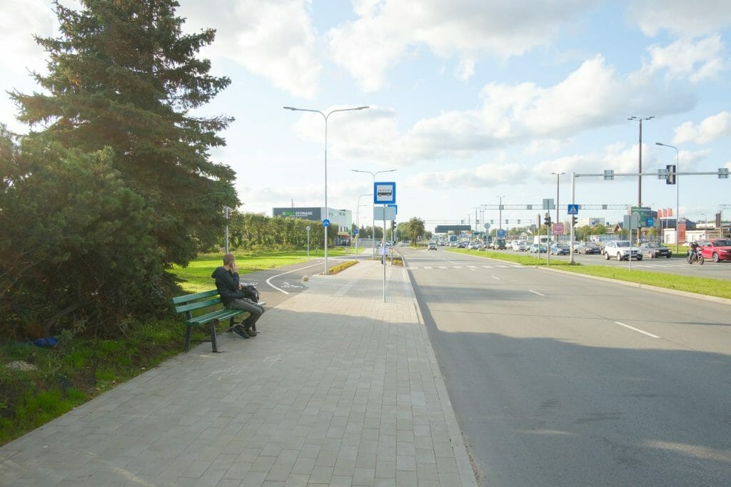Krasta ielas gājēju un velosipēdu ceļš (Krasta iela) - Bike path - construction photos