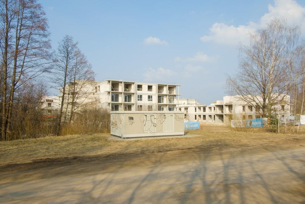 Ezerjugla (Murjāņu iela 151) - Multi apartment - construction photos