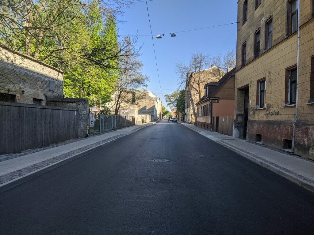 Bruņinieku ielas seguma atjaunošana (Bruņinieku iela) - Road - construction photos