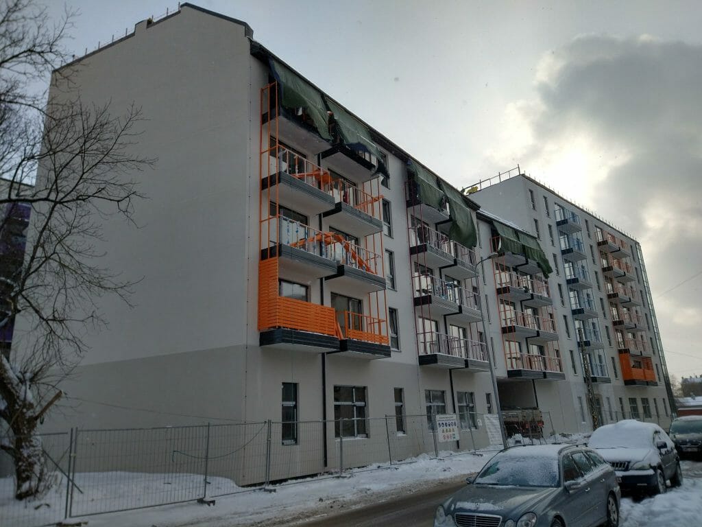 Firsa Sadovņikova iela 31 (Firsa Sadovņikova iela 31) - Daugiabutis - statybų nuotraukos