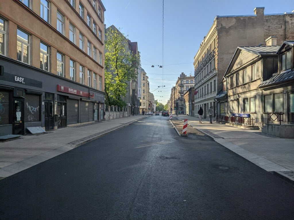 Bruņinieku ielas seguma atjaunošana (Bruņinieku iela) - Road - construction photos