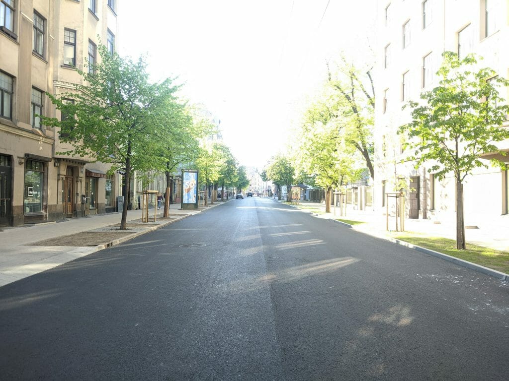 Bruņinieku ielas seguma atjaunošana (Bruņinieku iela) - Road - construction photos