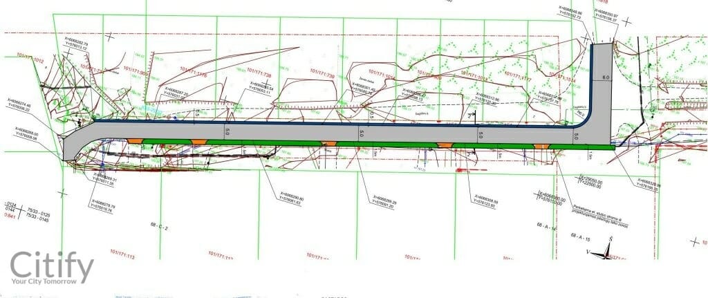 Dagiliškių ir Giesvės g. rekonstrukcija (Dagiliškių g., Giesvės g.) - Street - visualization