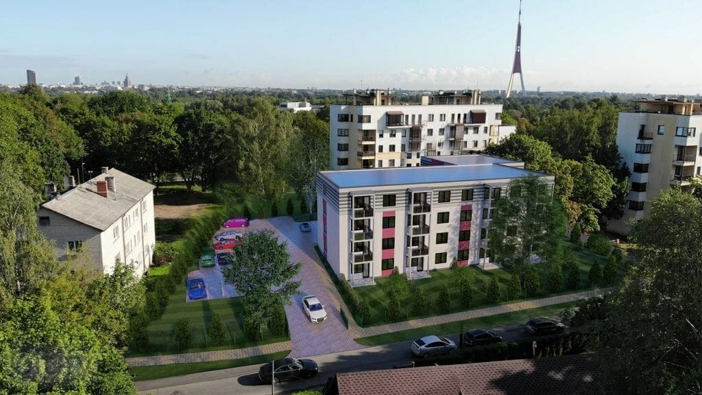 Dignājas dārzi (Dignājas iela 1a) - Multi apartment - visualization