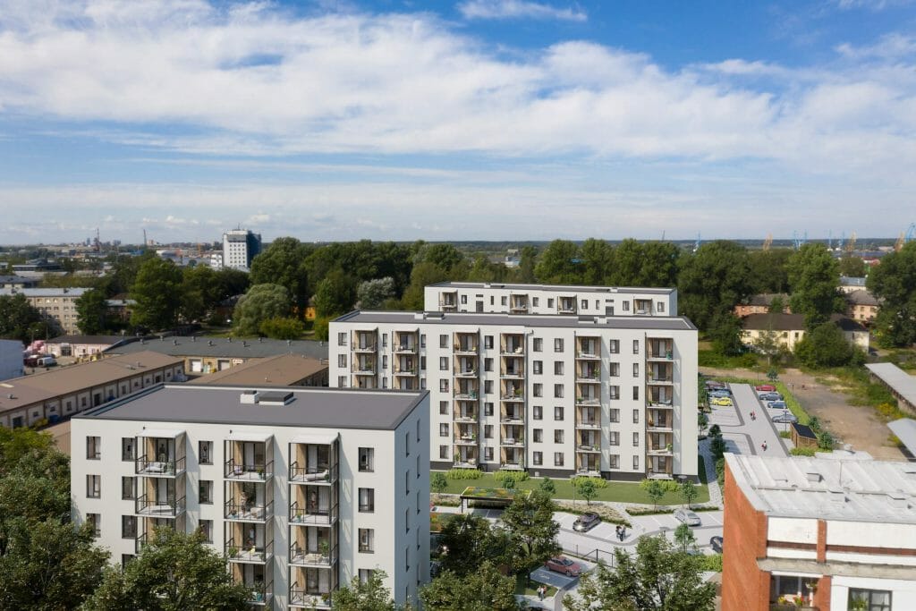 Fjordi (Ganību dambis 9, 11, 11A) - Daugiabutis - vizualizacija