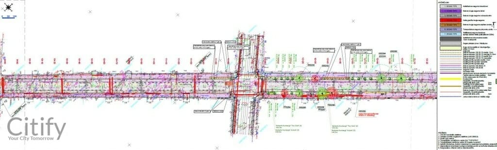Bruņinieku ielas seguma atjaunošana (Bruņinieku iela) - Road - visualization
