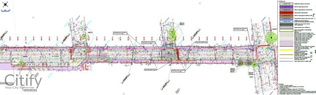 Bruņinieku ielas seguma atjaunošana (Bruņinieku iela) - Road - visualization