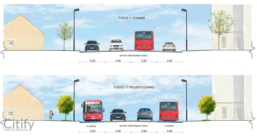 Kalvarijų g. remontas (Kalvarijų g.) - Street - visualization
