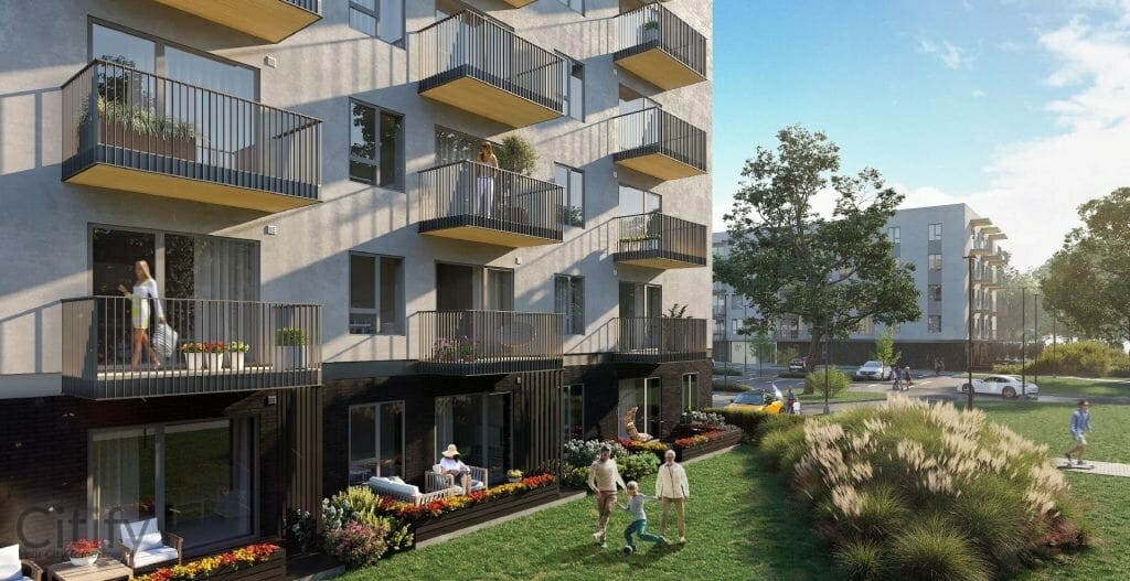 Divi Krasti (Ķengaraga iela 8A) - Multi apartment - visualization