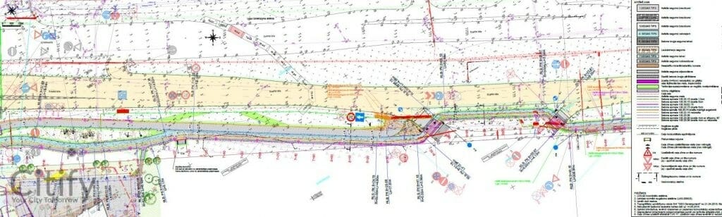 Krasta ielas gājēju un velosipēdu ceļš (Krasta iela) - Bike path - visualization