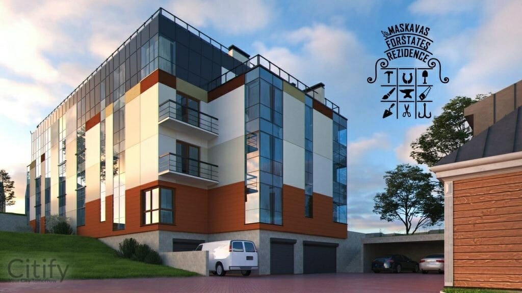 MF Residence (Latgales iela 131 K-1) - Multi apartment - visualization