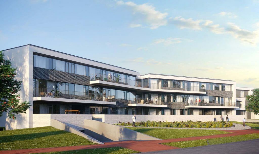 Mežaparka rezidences (Jaunā Mežaparka iela 32, 34, 36, 44) - Multi apartment - visualization