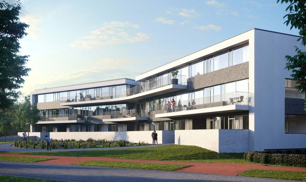 Mežaparka rezidences (Jaunā Mežaparka iela 32, 34, 36, 44) - Multi apartment - visualization