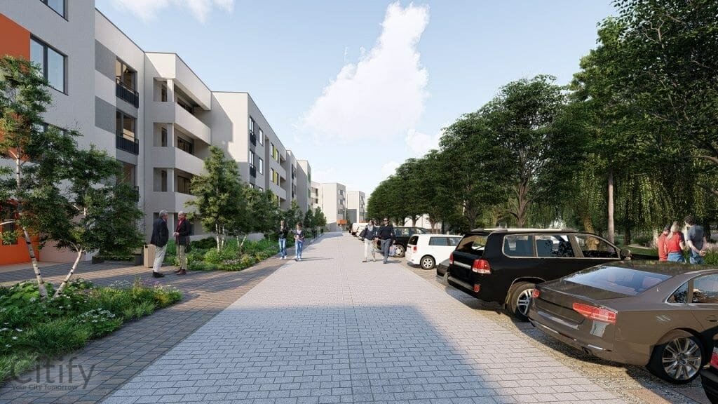 Ezerjugla (Murjāņu iela 151) - Multi apartment - visualization