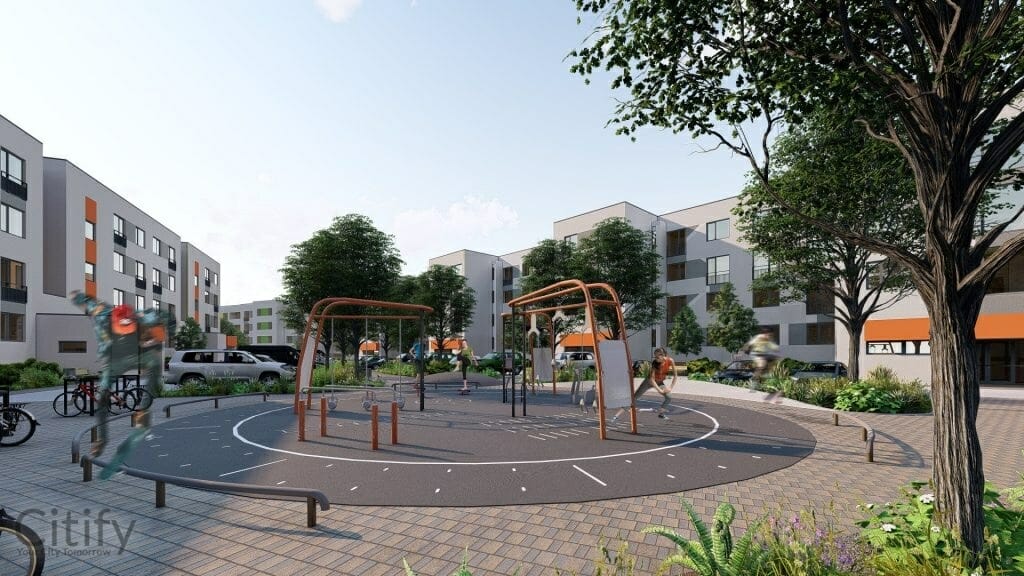 Ezerjugla (Murjāņu iela 151) - Multi apartment - visualization