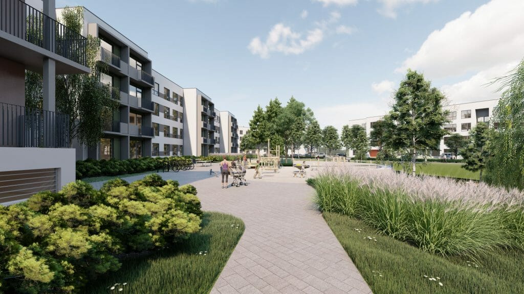 Ezerjugla (Murjāņu iela 151) - Multi apartment - visualization