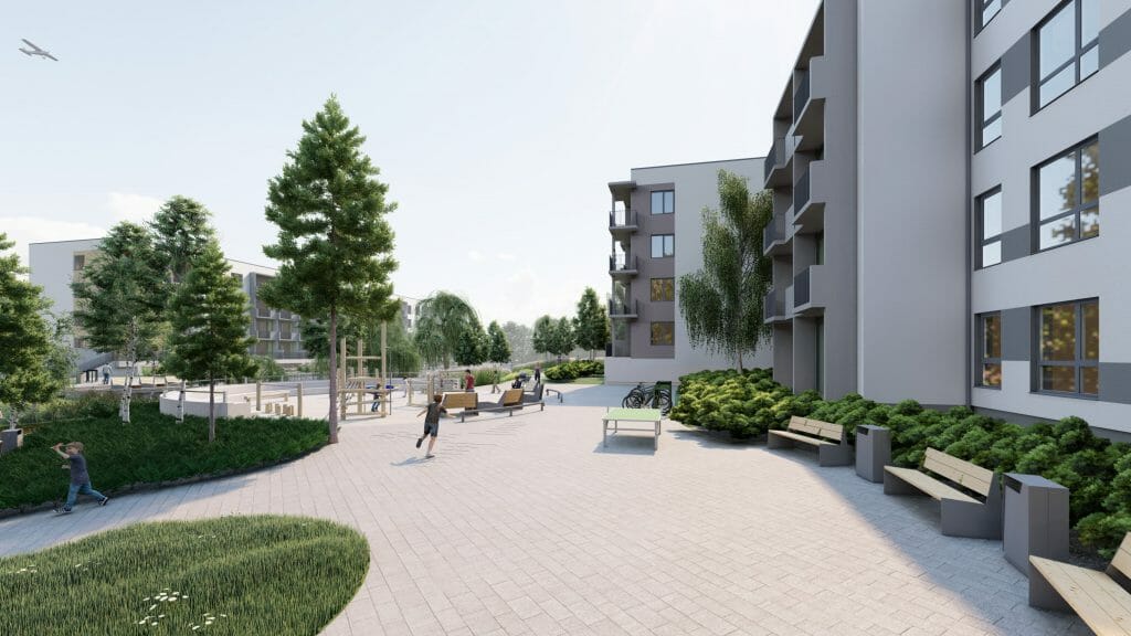 Ezerjugla (Murjāņu iela 151) - Multi apartment - visualization