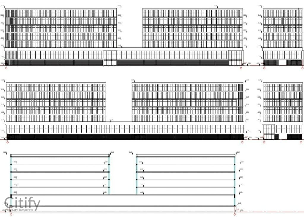 Nesvyžiaus g. 2D (Nesvyžiaus g. 2D) - Office center - visualization