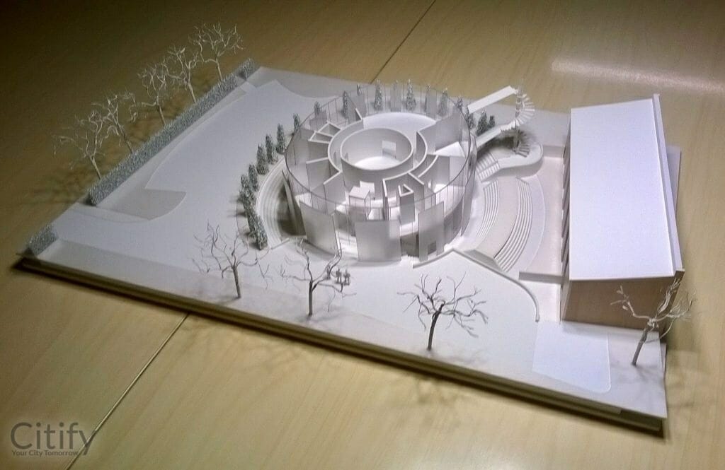 Ola Foundation (Ogļu iela 12a) - Cultural center - visualization