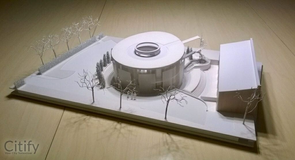 Ola Foundation (Ogļu iela 12a) - Cultural center - visualization