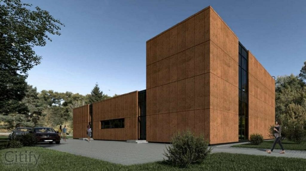 P. Leono g. 1 (P. Leono g. 1) - Non-food store - visualization