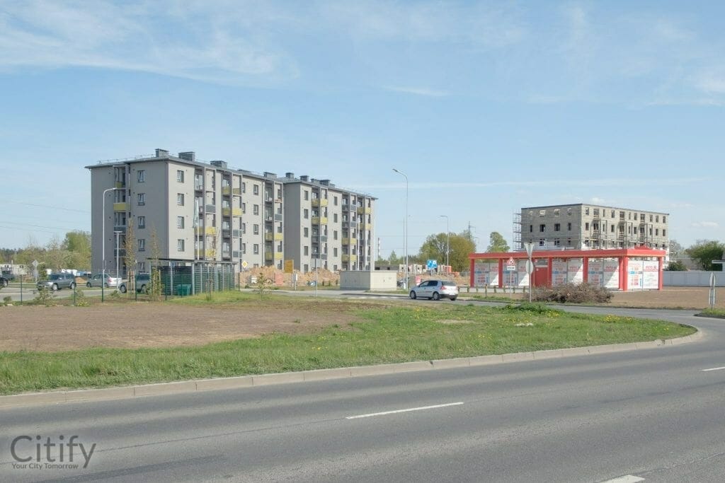 Dreilinga mājas - 1. kārta (Robežu iela) - Daugiabutis - statybų nuotraukos