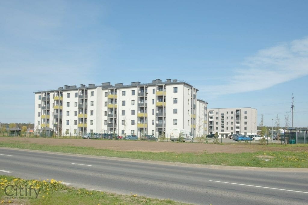 Dreilinga mājas - 1. kārta (Robežu iela) - Daugiabutis - statybų nuotraukos