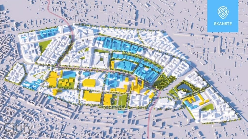 Skanstes teritorijas revitalizācija I kārta (Lapeņu iela) - Park - visualization