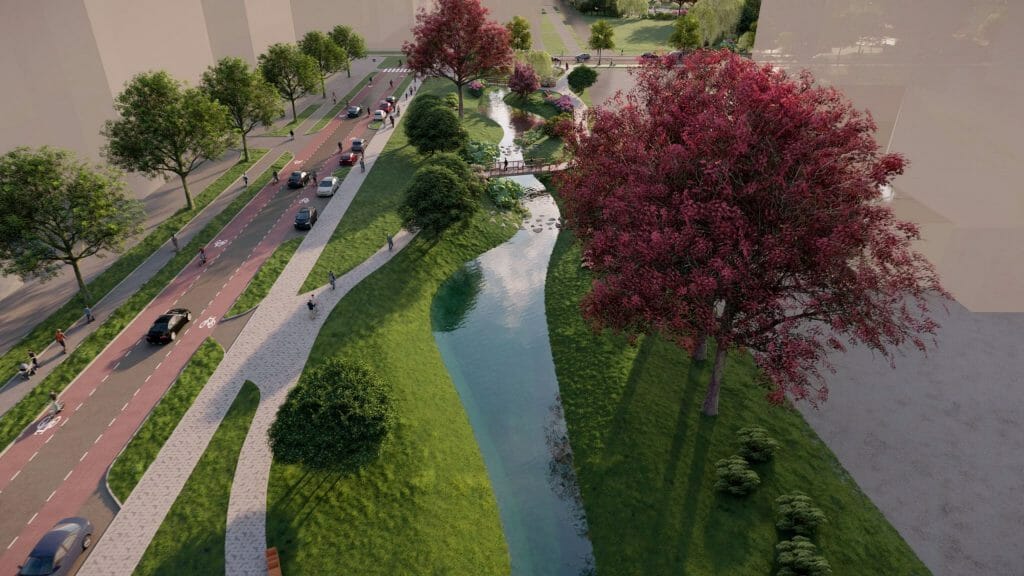 Skanstes teritorijas revitalizācija I kārta (Lapeņu iela) - Park - visualization