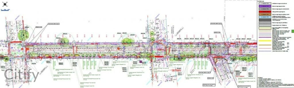 Sporta ielas seguma atjaunošana (Sporta iela) - Road - visualization