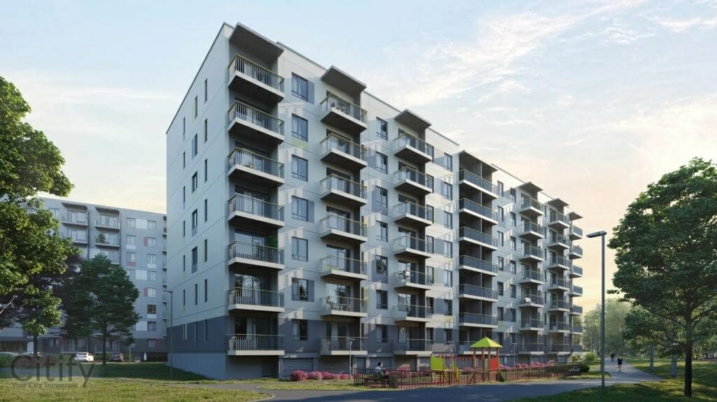 Green City (Upeņu iela 19, 21) - Multi apartment - visualization