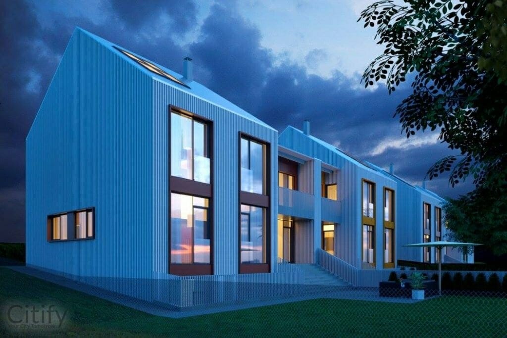 Zvejnieku iela 53 (Zvejnieku iela 53) - Row housing - visualization