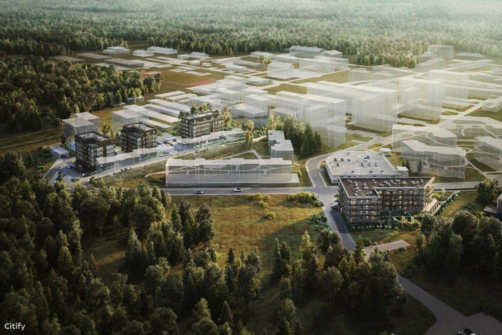 B Kvadratu (Bajorų kel. 8) (Bajorų kel. 8) - Multi apartment - visualization