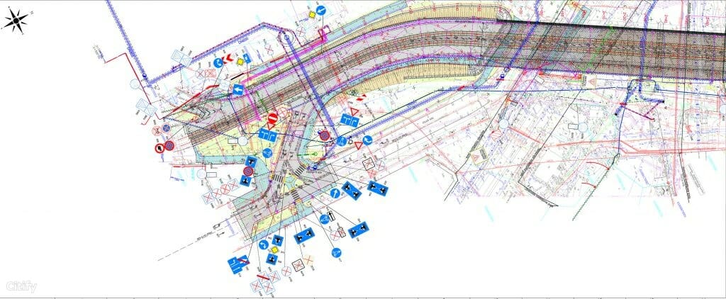 Brasas pārvada pārbūve (Miera iela) - Bridge - visualization