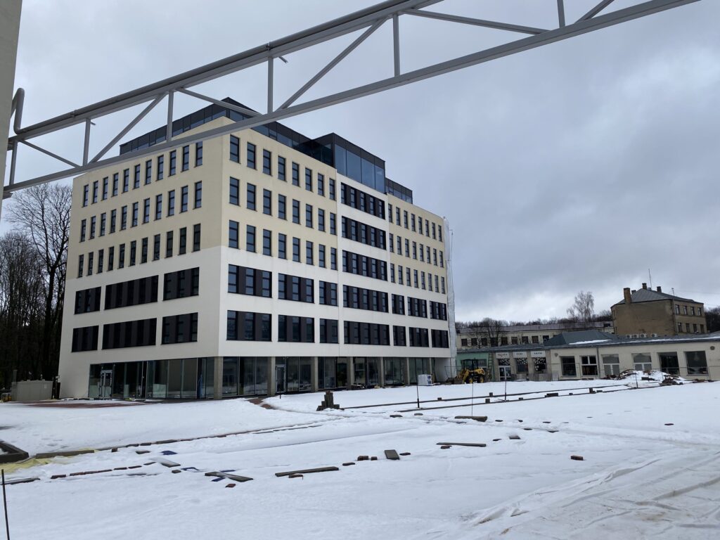 Barons Kvartāls - Brīvības iela 155 (Brīvības iela 155) - Office center - construction photos