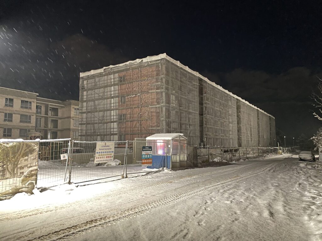 Ezerjugla (Murjāņu iela 151) - Multi apartment - construction photos