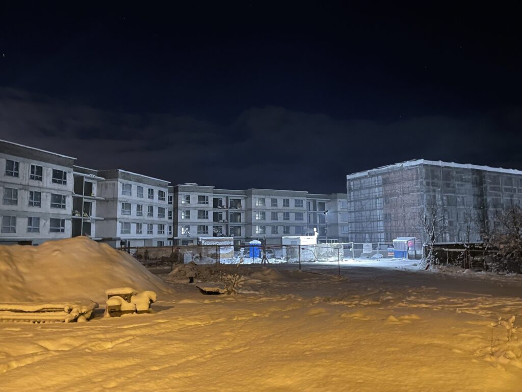 Ezerjugla (Murjāņu iela 151) - Multi apartment - construction photos