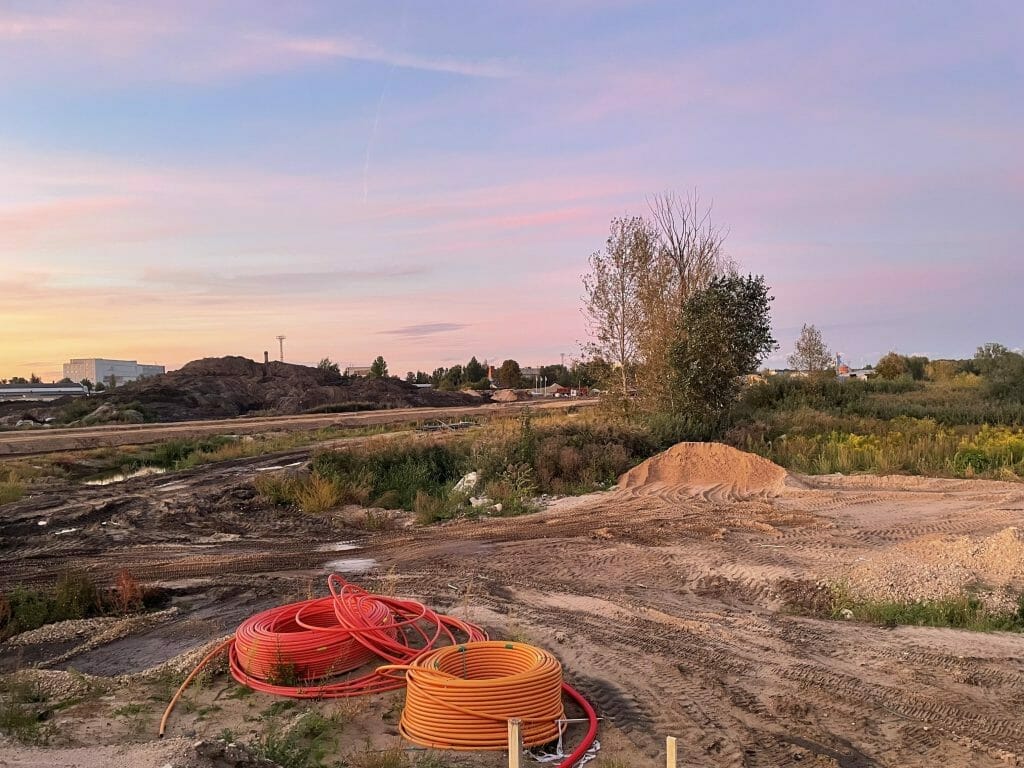Skanstes teritorijas revitalizācija I kārta (Lapeņu iela) - Park - construction photos