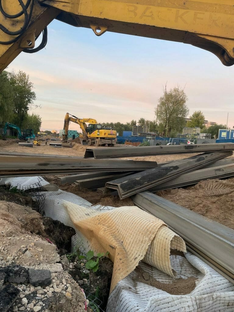 Skanstes teritorijas revitalizācija I kārta (Lapeņu iela) - Park - construction photos