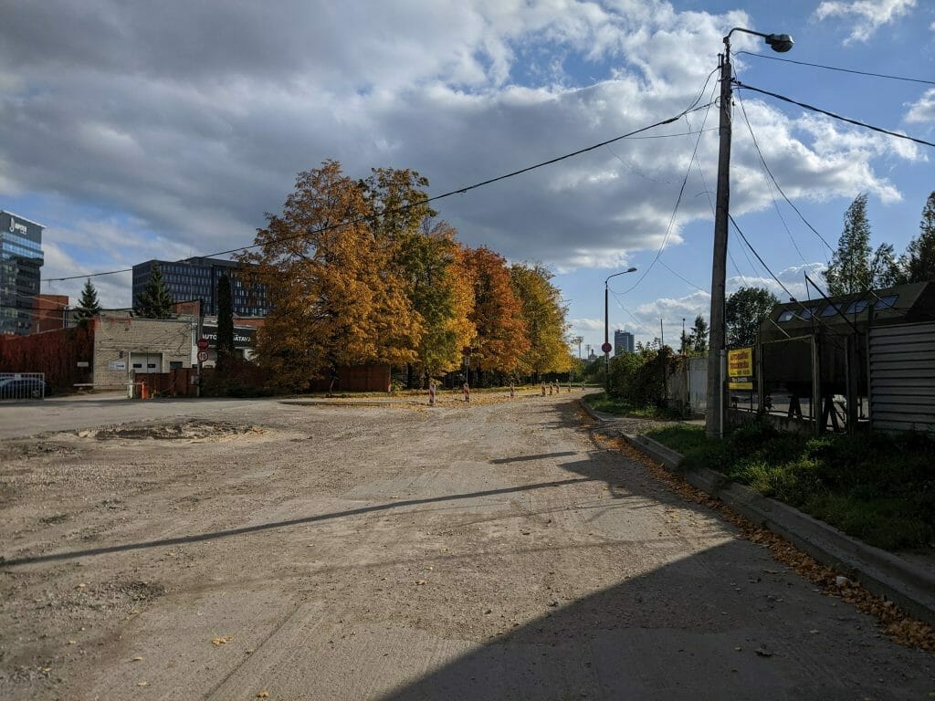 Skanstes teritorijas revitalizācija I kārta (Lapeņu iela) - Park - construction photos