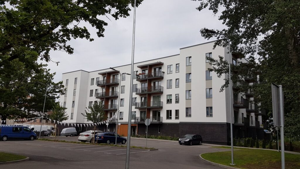 Divi Krasti (Ķengaraga iela 8A) - Multi apartment - construction photos