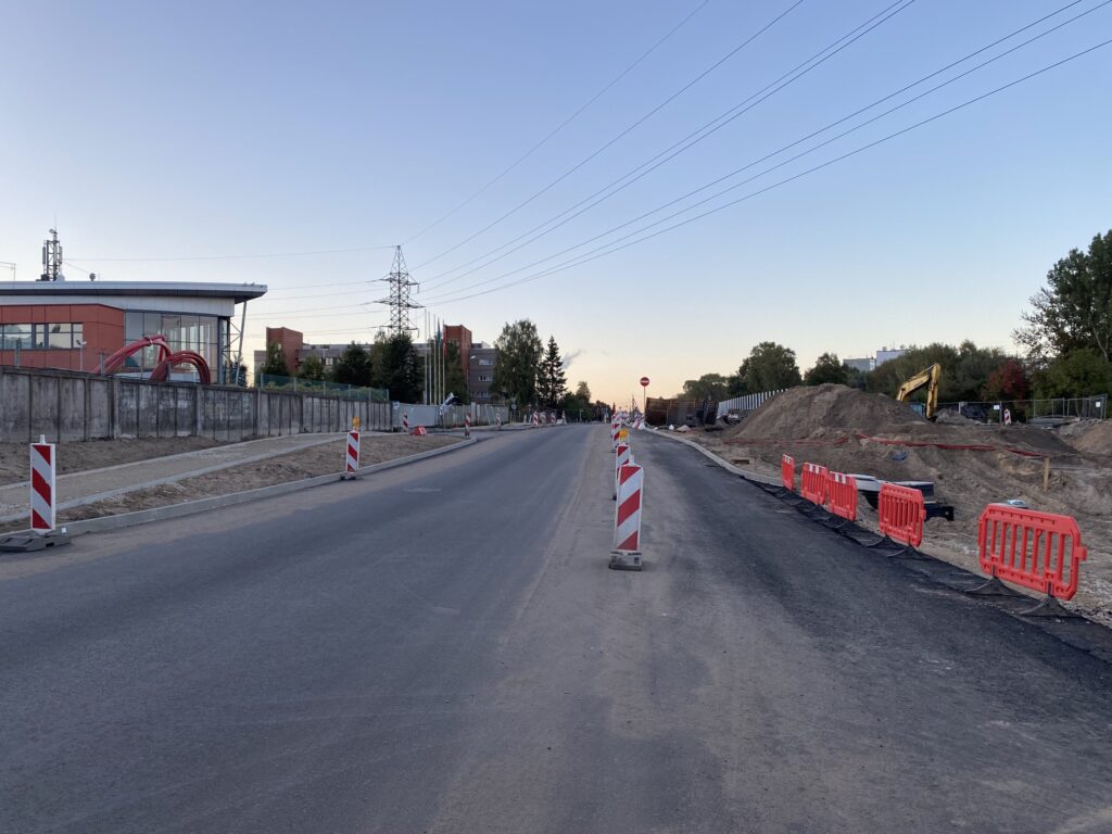 Austrumu maģistrāles posms Ieriķu iela - Vietalvas iela II kārta (Braslas iela, Vestienas iela) - Ceļš - būvdarbu attēli