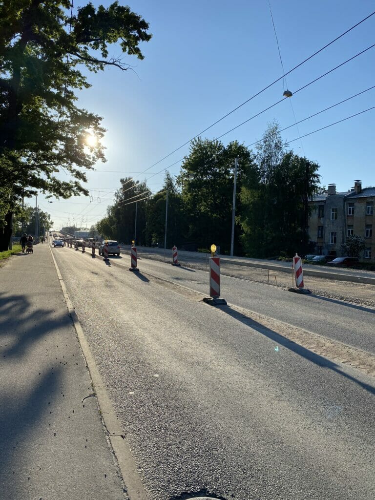 Austrumu maģistrāles posms Ieriķu iela - Vietalvas iela II kārta (Braslas iela, Vestienas iela) - Ceļš - būvdarbu attēli