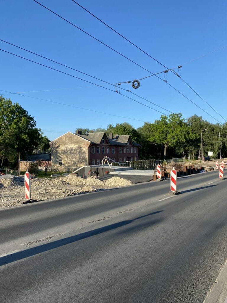 Austrumu maģistrāles posms Ieriķu iela - Vietalvas iela II kārta (Braslas iela, Vestienas iela) - Ceļš - būvdarbu attēli