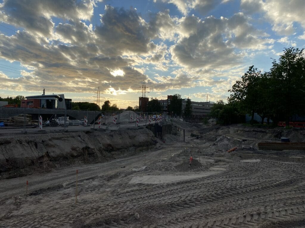 Austrumu maģistrāles posms Ieriķu iela - Vietalvas iela II kārta (Braslas iela, Vestienas iela) - Ceļš - būvdarbu attēli