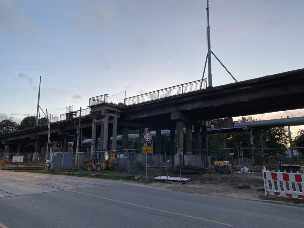 Brasas pārvada pārbūve (Miera iela) - Bridge - construction photos