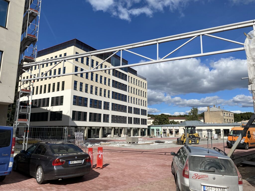 Barons Kvartāls - Brīvības iela 155 (Brīvības iela 155) - Office center - construction photos