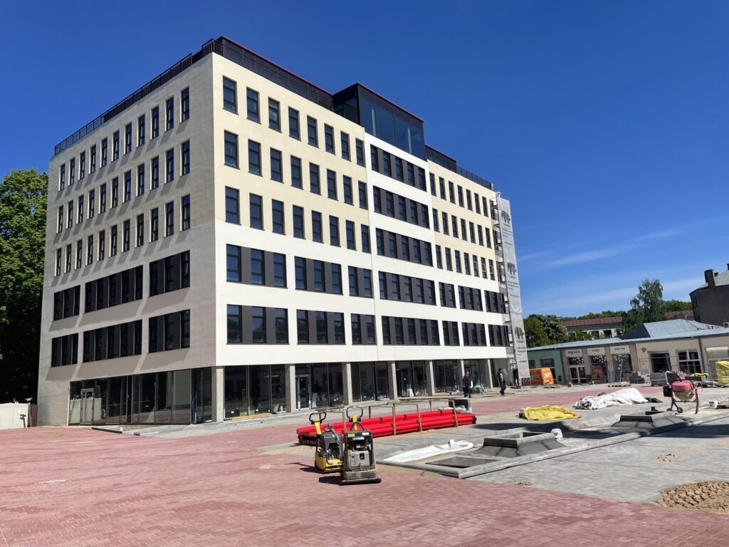 Barons Kvartāls - Brīvības iela 155 (Brīvības iela 155) - Office center - construction photos
