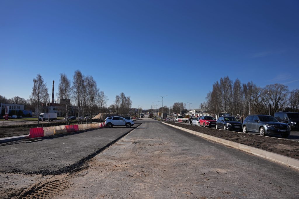 Dienvidu tilta IV kārta II posms (Jāņa Čakstes gatve) - Ceļš - būvdarbu attēli